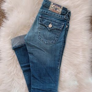 Light wash True Religion Jeans